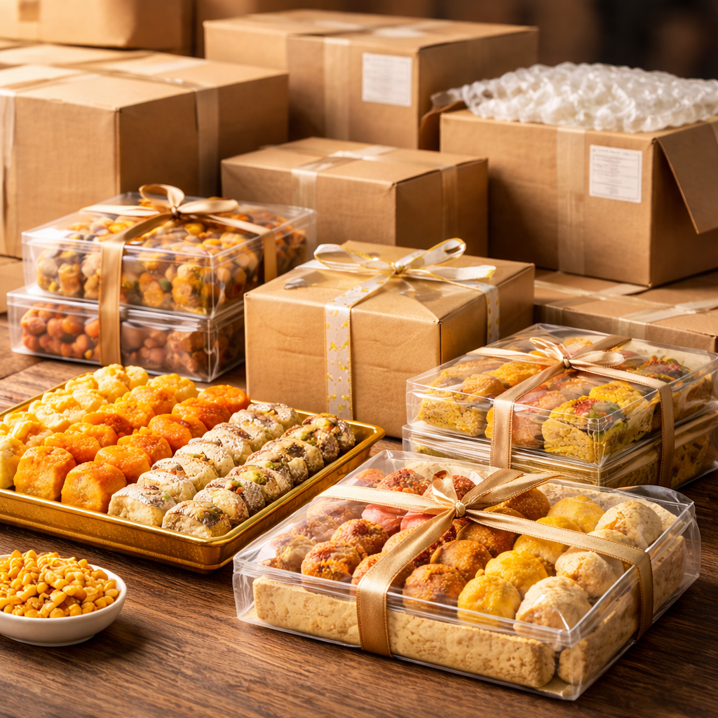 Send Indian Sweets Abroad Safely
